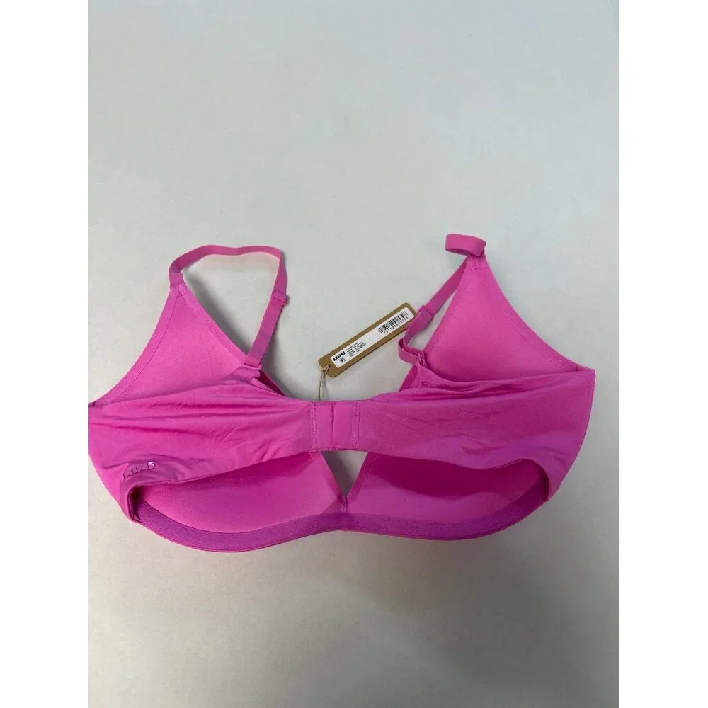 SKIMS Wireless Form Super Push-Up Bra Neon Orchid Size 34C NWT - Picture 5 of 7